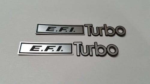 EFI Turbo Emblem